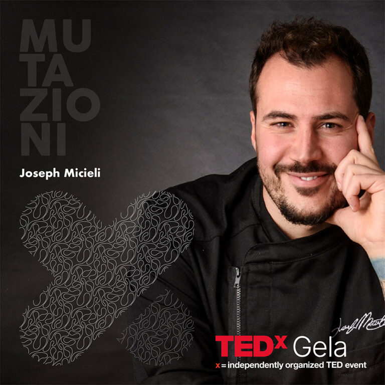 Joseph Micieli speaker TEDX Gela 2023