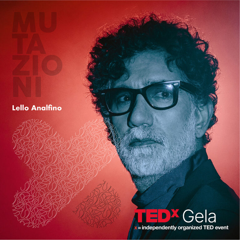 Lello Analfino speaker TEDX Gela 2023